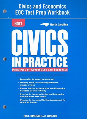Book Holt Civics in Practice: Principles of Government & Economics: Test Prep Workbook Grades 7-12 free
