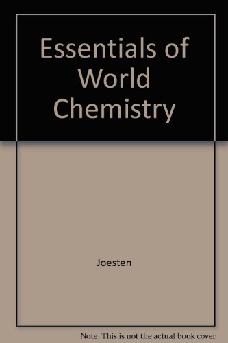 Book Essentials Of World Chemistry free
