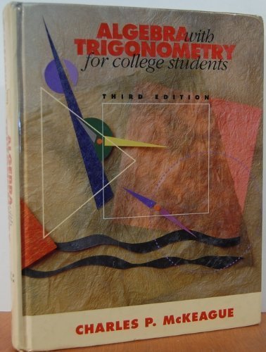Book Algebra with trigonometry for college students free