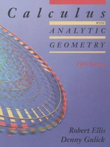 Book Calculus With Analytic Geometry, 5th Edition free