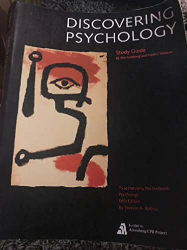 Book Study Guide: Discovering Psychology free