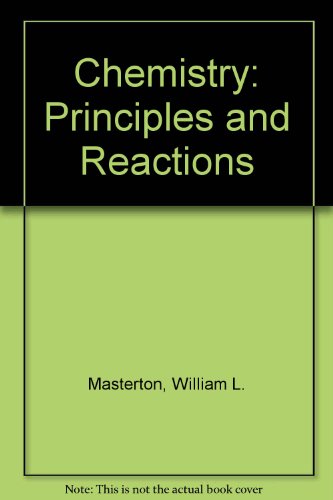 Book Chemistry: Principles and Reactions free