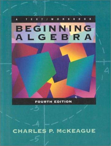 Book Beginning Algebra: A Text/Workbook free