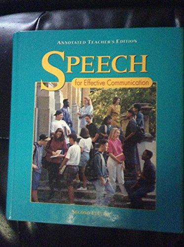Book Speech for Effective Communication, Annotated Teacher's Edition free