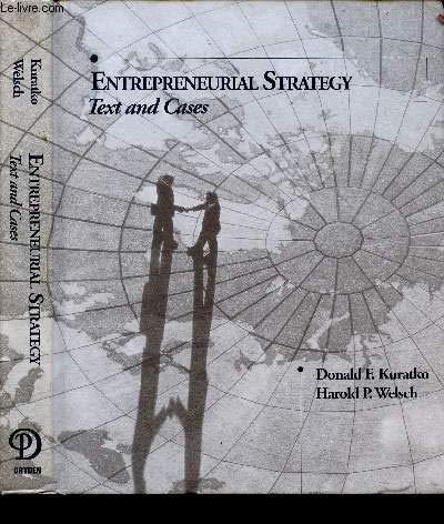 Book Entrepreneurial Strategy: Text and Cases free