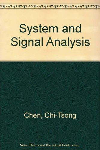 Book System and Signal Analysis (The Oxford Series in Electrical and Computer Engineering) free