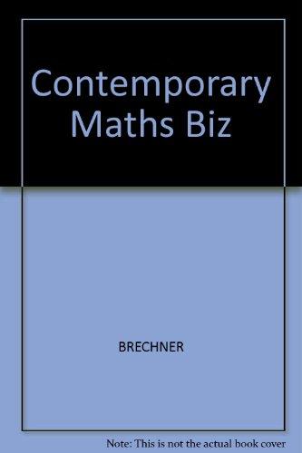 Book Contemporary Maths Biz (hrw Library) free