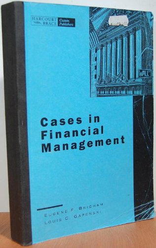 Book Cases In Financial Management (dryden Press Series In Finance) free