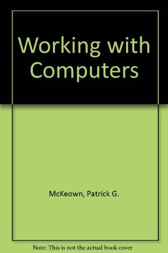 Book Working with computers: With software tutorials (The Dryden Press series in information systems) free