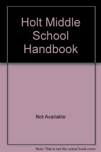 Book Holt Middle School Handbook: Workbook A free