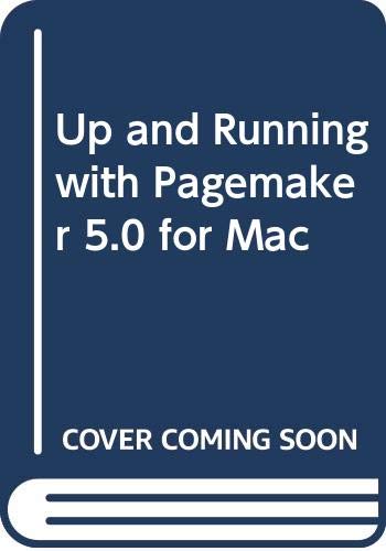 Book Up And Running With Pagemaker 5.0 For Macintosh free