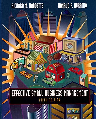 Book Effective Small Business Management (The Dryden Press series in entrepreneurship) free