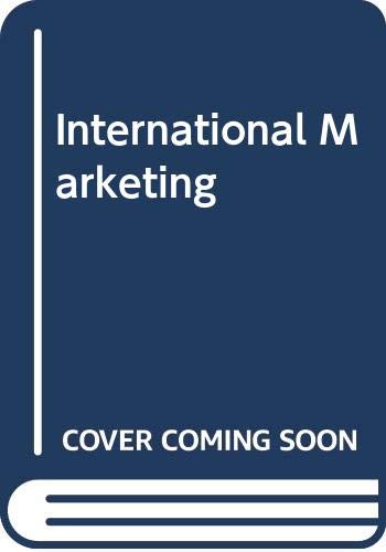 Book INTERNATIONAL MARKETING free