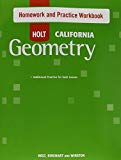 Book Holt Geometry: Homework and Practice Workbook Geometry free