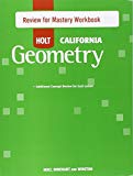 Book Holt Geometry: Review for Mastery Workbook Geometry free