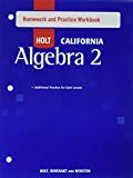 Book Holt Algebra 2: Homework and Practice Workbook Algebra 2 free