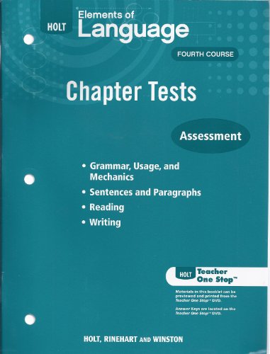 Book Chapter Test Tchr Wkbk Eolang 2009 G10 free