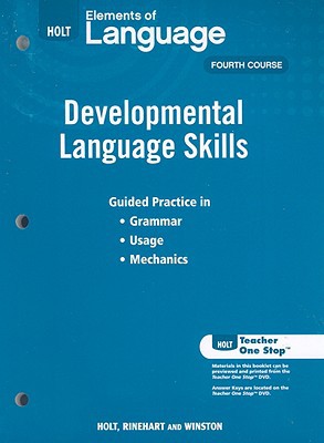 Book Elements of Language: Developmental Language Skills free