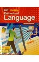 Book Holt Elements Of Language Florida: Student Edition Grade 8 2010 free