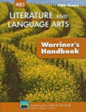 Book Holt Literature and Language Arts: Warriner's Handbook, Fifth Course: Grammar, Usage, Mechanics, Sentences (Holt Literature & Language Arts Warriner's Handbook) free