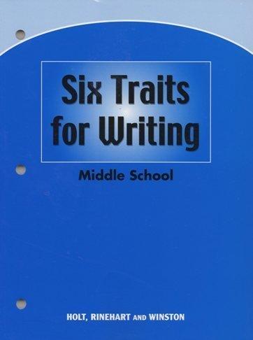 Book Holt Six Traits of Writing for Middle School free