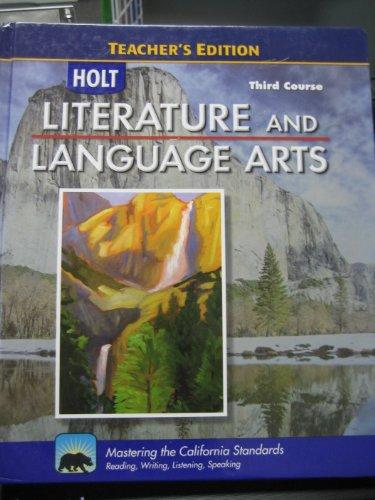 Book Literature And Language Arts - Teacher's Edition - Third (3rd) Course - California Standards free