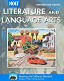 Book Holt Literature & Language Arts-Mid Sch: Student Edition Introductory Course 2010 free