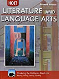 Book Holt Literature & Language Arts-Mid Sch: Student Edition Second Course 2010 free