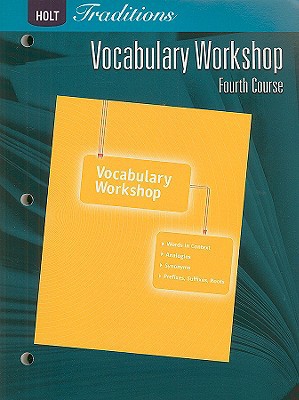 Book Holt Traditions: Vocabulary Workshop: Student Edition Fourth Course free