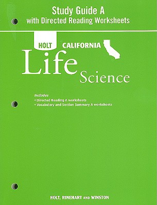 Book Holt Science & Technology California: Study Guide A With Directed Reading Worksheets Grade 7 Life Science free