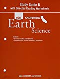Book Holt Science & Technology: Study Guide B with Directed Reading Worksheets Grade 6 Earth Science free