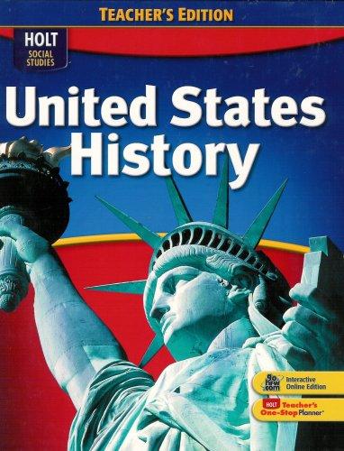 Book Social Studies United States History 2009 Teacher's Edition by Wiliam Deverell; Deborah Gary White (2009-05-03) free