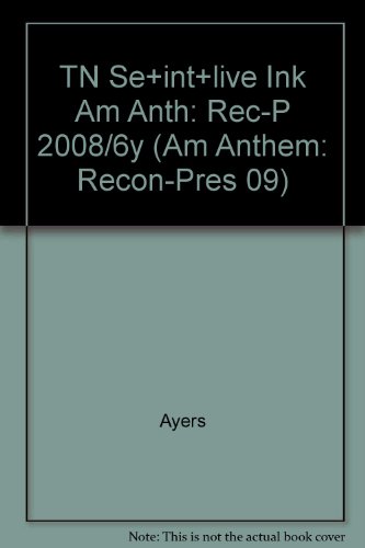 Book American Anthem, Grades 9-12 Student Edition And Interactive Online With Live Ink 6 Year: Holt American Anthem Tennessee (am Anthem: Recon-pres 09) free