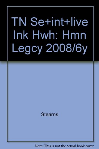 Book World History With Live Ink 6 Year Grades 9-12: Holt World History: Human Legacy Tennessee free