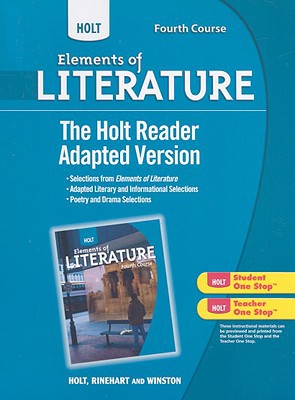 Book Holt Elements of Literature: The Holt Reader, Adapted Version Fourth Course free