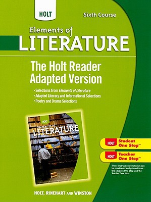 Book Holt Elements of Literature: The Holt Reader, Adapted Version Sixth Course, British Literature free