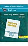 Book Holt Traditions Warriner's Handbook: Language and Sentence Skills Practice Fourth Course Grade 10 Fourth Course free