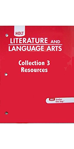 Book Holt Elements of Literature: Collection 3 Resources Grade 8 free