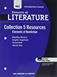 Book Collection 5 Resources: Elements of Nonfiction (Elements of Literature, Grade 6, Introductory Course) free