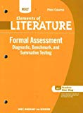 Book Holt Elements of Literature First Course: Formal Assessment (Diagnostic, Benchmark, and Summative Testing) free