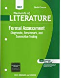 Book Holt Elements of Literature: Formal Assessment: Diagnostic, Benchmark and Summative Testing Sixth Course, British Literature free