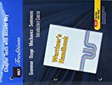 Book Holt Traditions Warriner's Handbook: Chapter Tests With Answer Key Introductory Course free