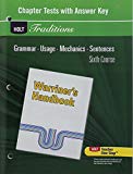 Book Chapter Tests for Warriner's Handbook, 6th Course (Holt Traditions) free
