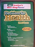 Book Holt Teacher's One-Stop Planner Decisions for Health Level Green free