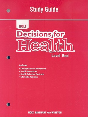 Book Decisions for Health: Study Guide Level Red free