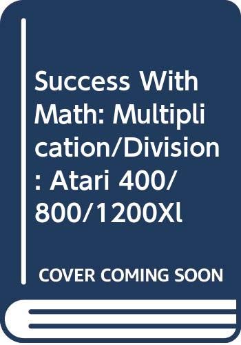 Book Success With Math: Multiplication/Division  Atari 400/800/1200Xl free
