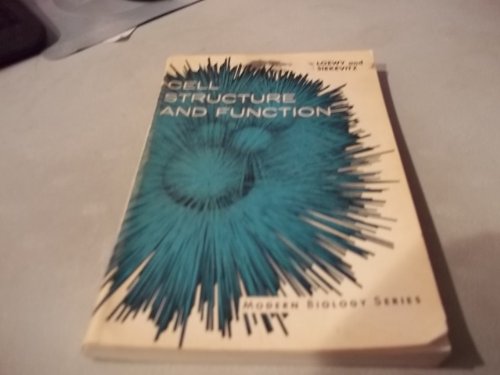 Book Cell Structure and Function (Modern Biology) free