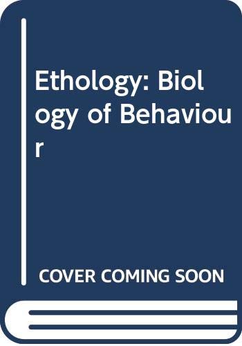 Book Ethology: Biology of Behaviour free