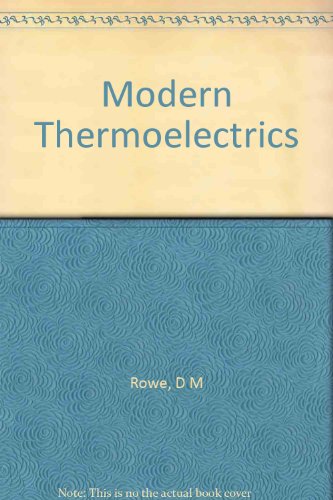 Book Modern Thermoelectrics free