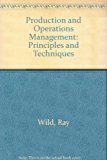 Book Production and Operations Management: Principles and Techniques free